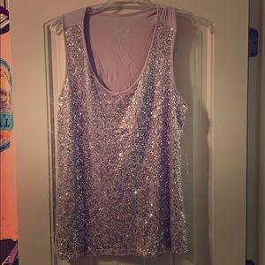 sequin top